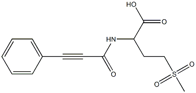  4-methanesulfonyl-2-(3-phenylprop-2-ynamido)butanoic acid