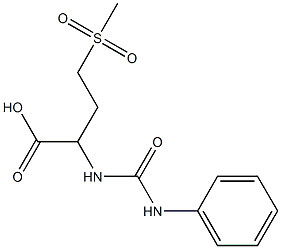 4-methanesulfonyl-2-[(phenylcarbamoyl)amino]butanoic acid