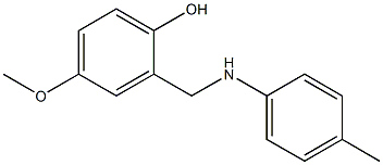 4-methoxy-2-{[(4-methylphenyl)amino]methyl}phenol