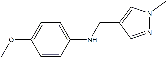 4-methoxy-N-[(1-methyl-1H-pyrazol-4-yl)methyl]aniline