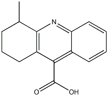 4-methyl-1,2,3,4-tetrahydroacridine-9-carboxylic acid Structure