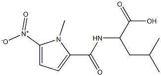 4-methyl-2-[(1-methyl-5-nitro-1H-pyrrol-2-yl)formamido]pentanoic acid