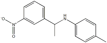 4-methyl-N-[1-(3-nitrophenyl)ethyl]aniline