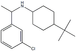 4-tert-butyl-N-[1-(3-chlorophenyl)ethyl]cyclohexan-1-amine|