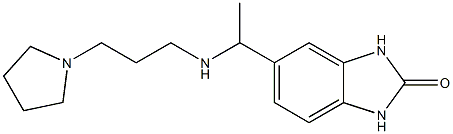 5-(1-{[3-(pyrrolidin-1-yl)propyl]amino}ethyl)-2,3-dihydro-1H-1,3-benzodiazol-2-one