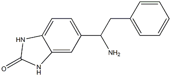 5-(1-amino-2-phenylethyl)-2,3-dihydro-1H-1,3-benzodiazol-2-one|