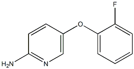 5-(2-fluorophenoxy)pyridin-2-amine Structure
