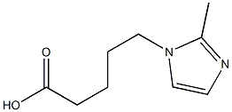 5-(2-methyl-1H-imidazol-1-yl)pentanoic acid Structure