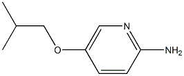 5-(2-methylpropoxy)pyridin-2-amine 结构式