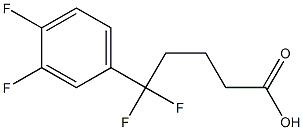 5-(3,4-difluorophenyl)-5,5-difluoropentanoic acid