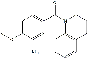 5-(3,4-dihydroquinolin-1(2H)-ylcarbonyl)-2-methoxyaniline|