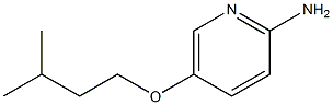 5-(3-methylbutoxy)pyridin-2-amine,,结构式