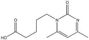 5-(4,6-dimethyl-2-oxo-1,2-dihydropyrimidin-1-yl)pentanoic acid