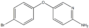 5-(4-bromophenoxy)pyridin-2-amine|