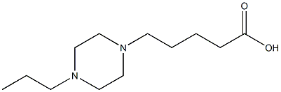 5-(4-propylpiperazin-1-yl)pentanoic acid