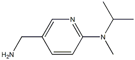 5-(aminomethyl)-N-isopropyl-N-methylpyridin-2-amine Structure