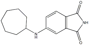 5-(cycloheptylamino)-2,3-dihydro-1H-isoindole-1,3-dione Structure