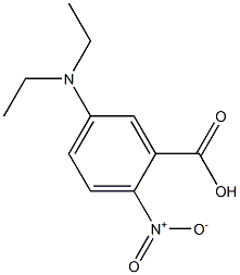 5-(diethylamino)-2-nitrobenzoic acid Structure