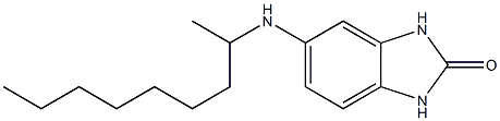 5-(nonan-2-ylamino)-2,3-dihydro-1H-1,3-benzodiazol-2-one Structure