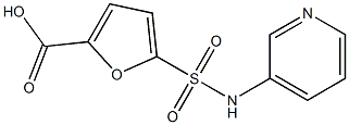 5-(pyridin-3-ylsulfamoyl)furan-2-carboxylic acid