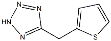 5-(thiophen-2-ylmethyl)-2H-1,2,3,4-tetrazole 结构式