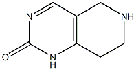 5,6,7,8-tetrahydropyrido[4,3-d]pyrimidin-2(1H)-one,,结构式