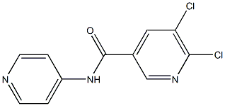 5,6-dichloro-N-(pyridin-4-yl)pyridine-3-carboxamide|