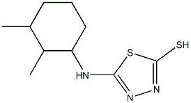  5-[(2,3-dimethylcyclohexyl)amino]-1,3,4-thiadiazole-2-thiol