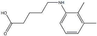 5-[(2,3-dimethylphenyl)amino]pentanoic acid|