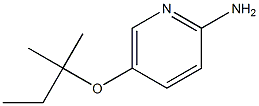 5-[(2-methylbutan-2-yl)oxy]pyridin-2-amine 化学構造式