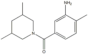 5-[(3,5-dimethylpiperidin-1-yl)carbonyl]-2-methylaniline