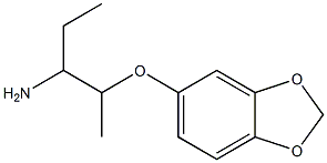 5-[(3-aminopentan-2-yl)oxy]-2H-1,3-benzodioxole Structure