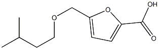 5-[(3-methylbutoxy)methyl]-2-furoic acid Structure