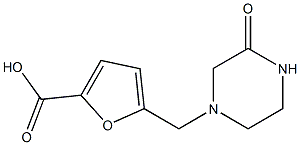  5-[(3-oxopiperazin-1-yl)methyl]-2-furoic acid