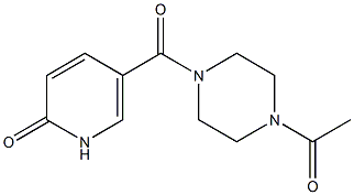 5-[(4-acetylpiperazin-1-yl)carbonyl]-1,2-dihydropyridin-2-one|