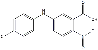  5-[(4-chlorophenyl)amino]-2-nitrobenzoic acid