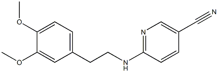 6-{[2-(3,4-dimethoxyphenyl)ethyl]amino}nicotinonitrile