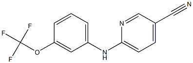 6-{[3-(trifluoromethoxy)phenyl]amino}pyridine-3-carbonitrile