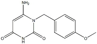 6-amino-1-[(4-methoxyphenyl)methyl]-1,2,3,4-tetrahydropyrimidine-2,4-dione
