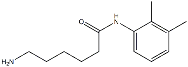 6-amino-N-(2,3-dimethylphenyl)hexanamide Struktur