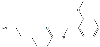 6-amino-N-(2-methoxybenzyl)hexanamide Structure