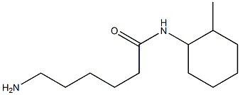 6-amino-N-(2-methylcyclohexyl)hexanamide,,结构式