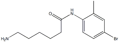 6-amino-N-(4-bromo-2-methylphenyl)hexanamide|