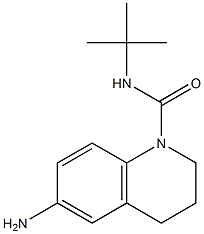 6-amino-N-tert-butyl-1,2,3,4-tetrahydroquinoline-1-carboxamide Structure