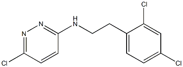 6-chloro-N-[2-(2,4-dichlorophenyl)ethyl]pyridazin-3-amine