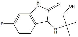 6-fluoro-3-[(1-hydroxy-2-methylpropan-2-yl)amino]-2,3-dihydro-1H-indol-2-one