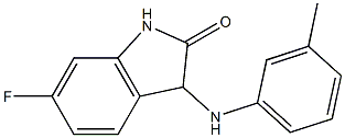 6-fluoro-3-[(3-methylphenyl)amino]-2,3-dihydro-1H-indol-2-one