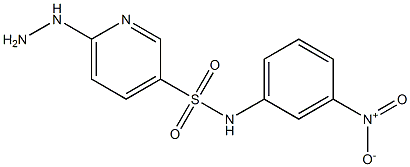 6-hydrazinyl-N-(3-nitrophenyl)pyridine-3-sulfonamide