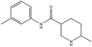 6-methyl-N-(3-methylphenyl)piperidine-3-carboxamide Structure