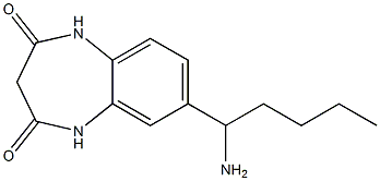7-(1-aminopentyl)-2,3,4,5-tetrahydro-1H-1,5-benzodiazepine-2,4-dione